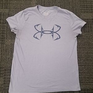 Under Armour Light Pastel Purple Short Sleeve Tee